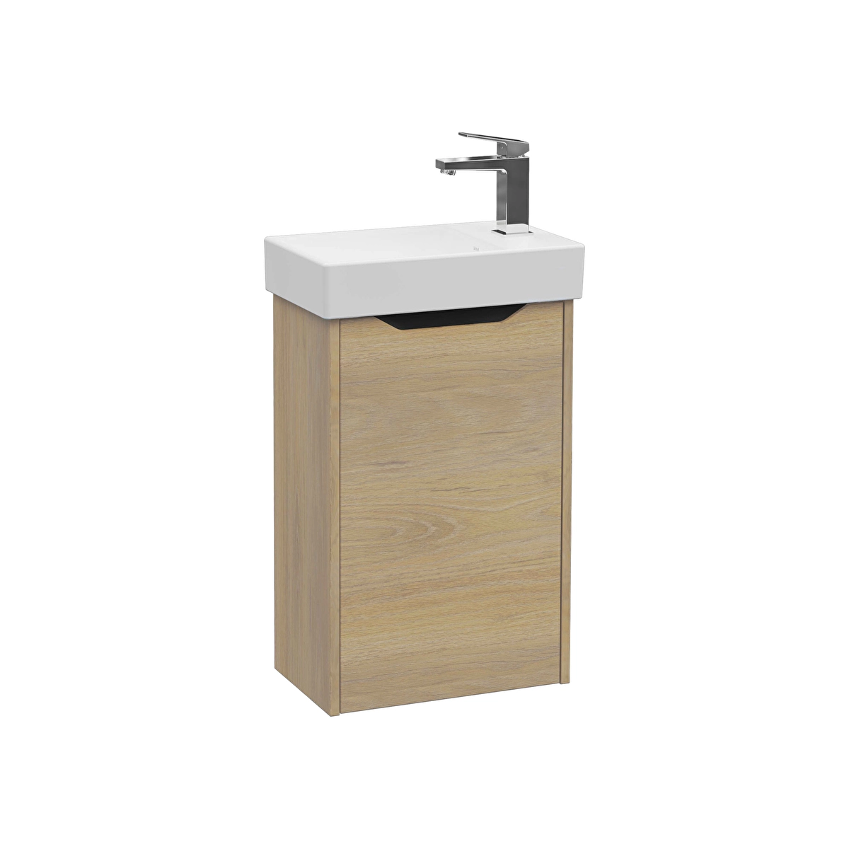 Integra Square Lavabo Dolabı, Altın Meşe
