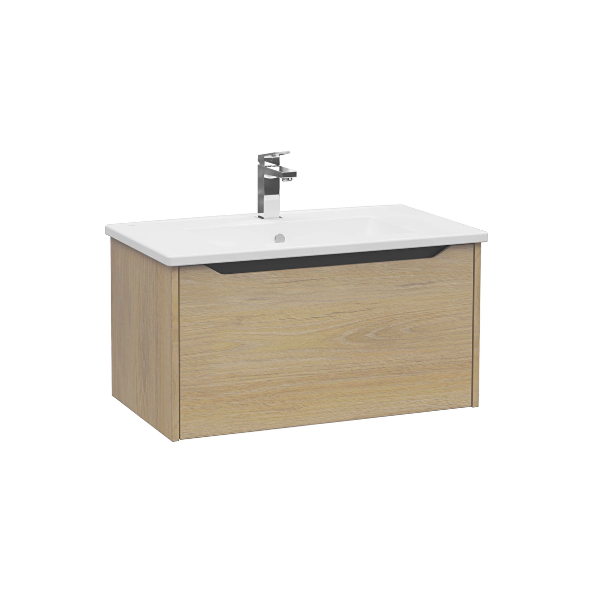 Integra Square Lavabo Dolabı, Altın Meşe