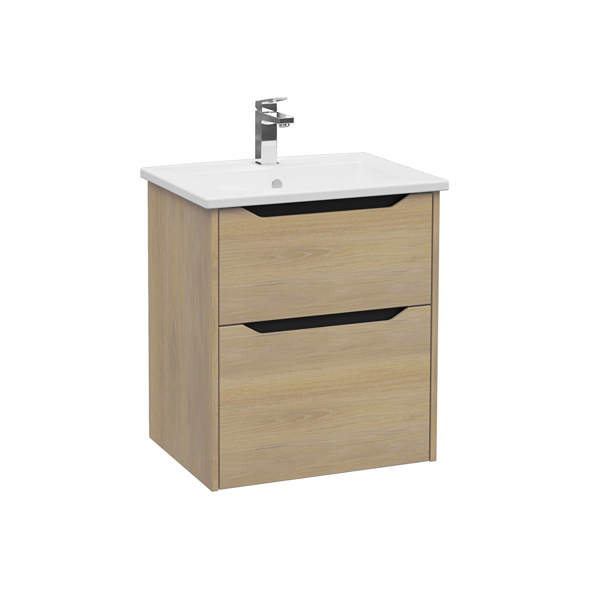 Integra Square Lavabo Dolabı, Altın Meşe