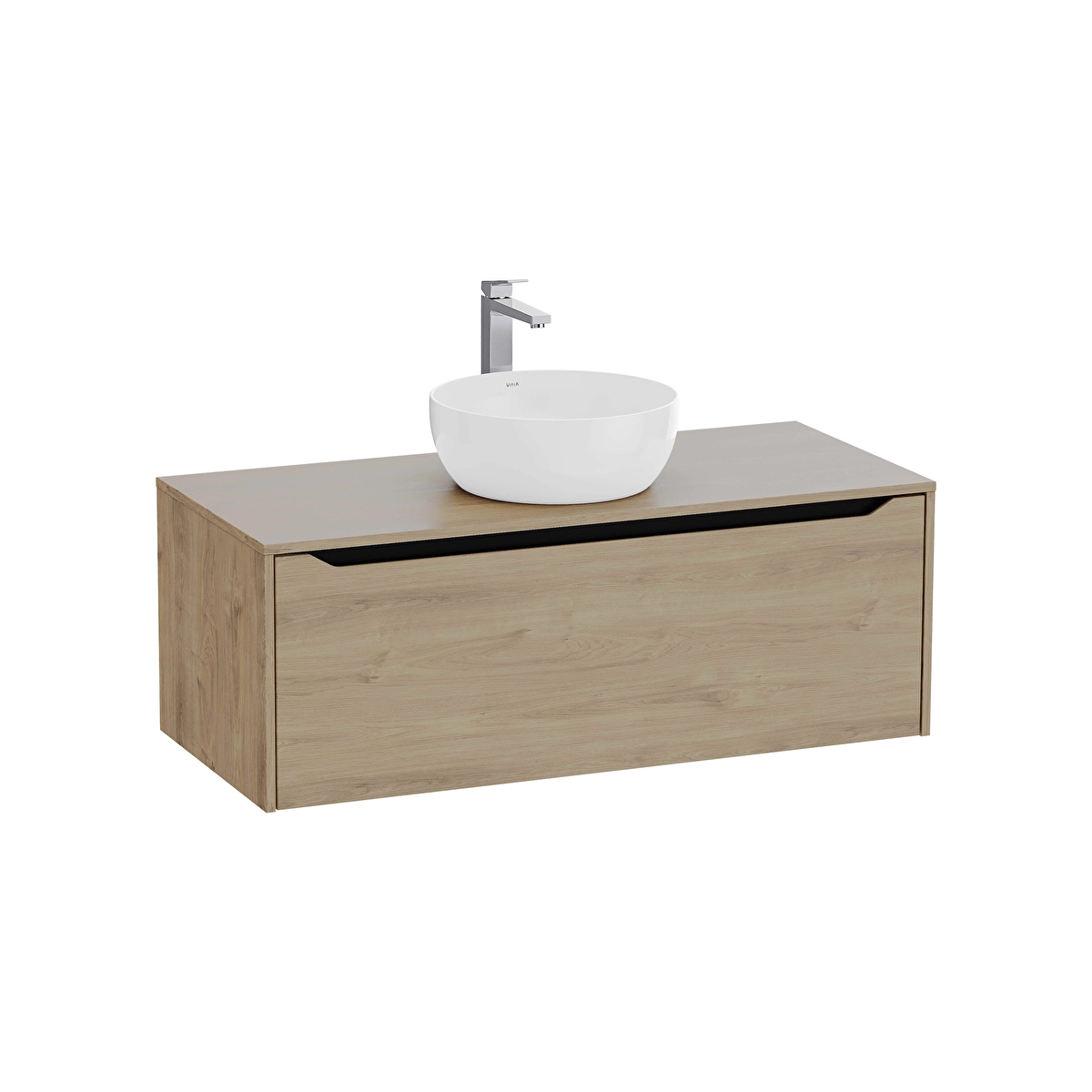 Integra Square Lavabo Dolabı, Altın Meşe