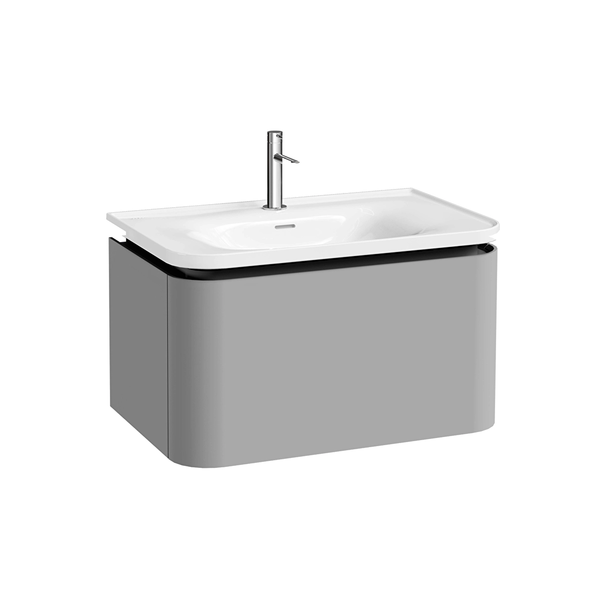 Glora Lavabo Dolabı, Mat Taş Gri