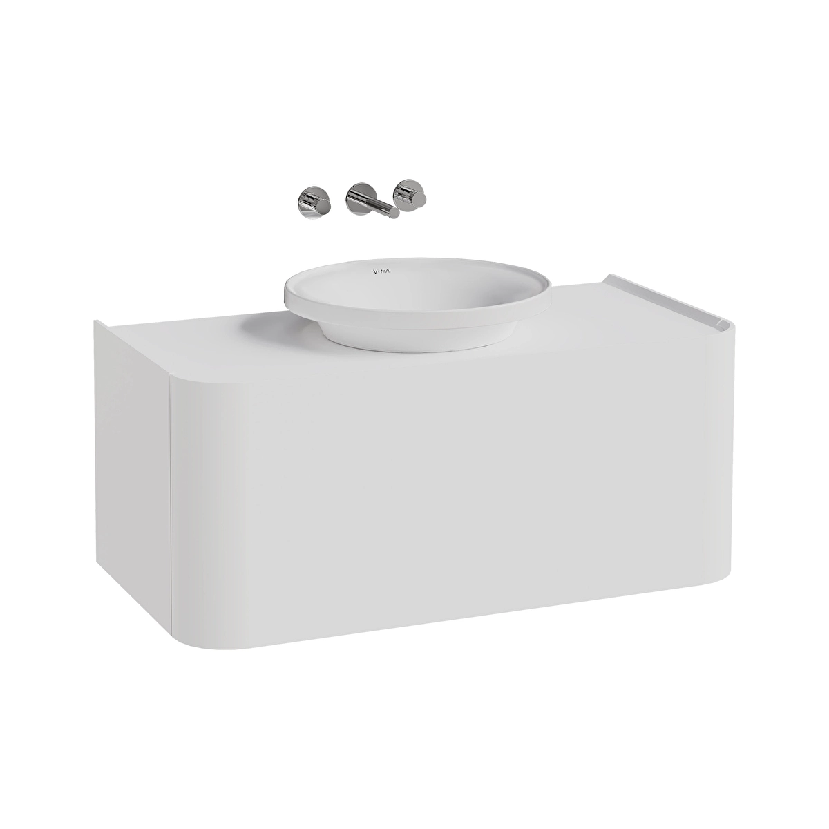 Glora Lavabo Dolabı, Mat Beyaz