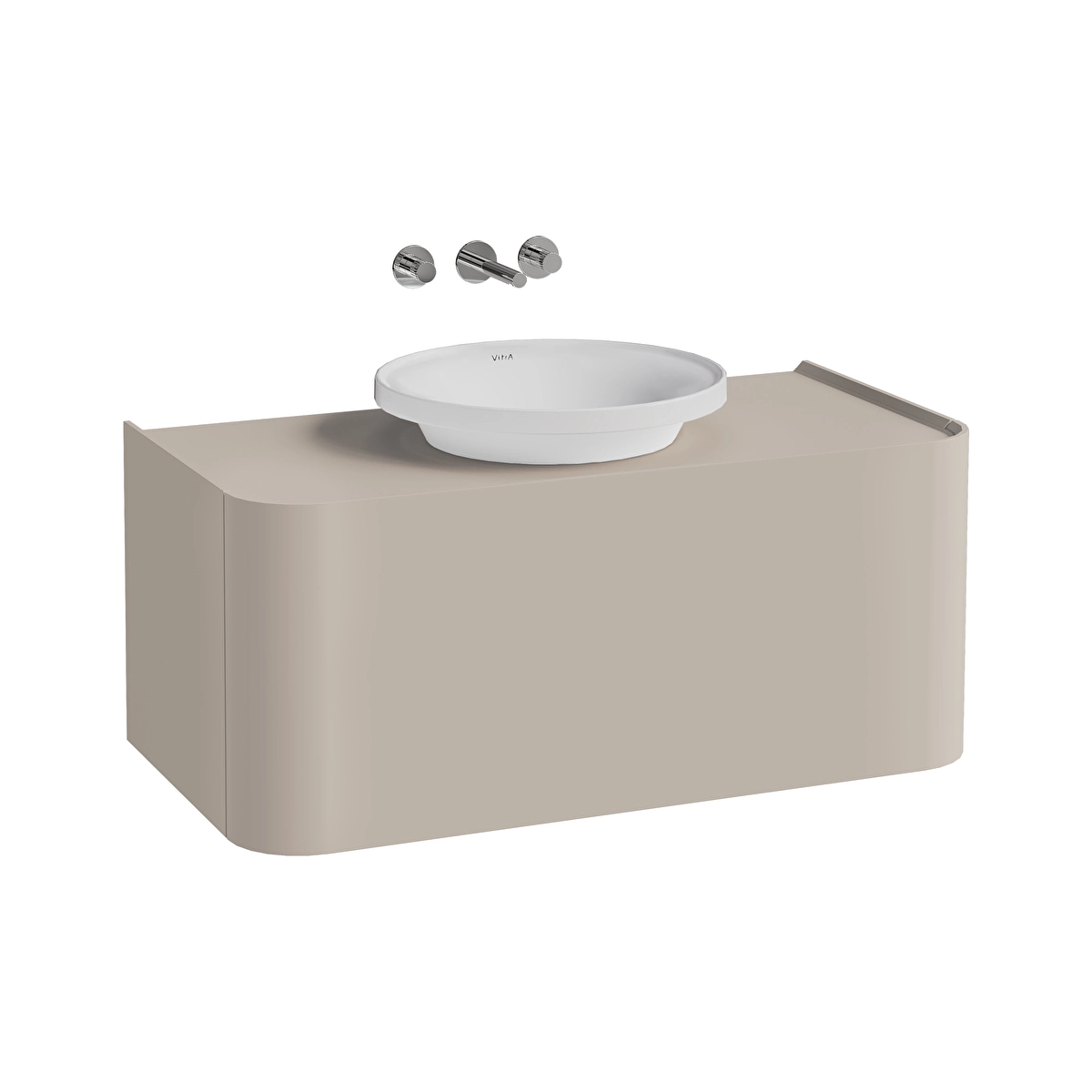 Glora Lavabo Dolabı, Mat Bej