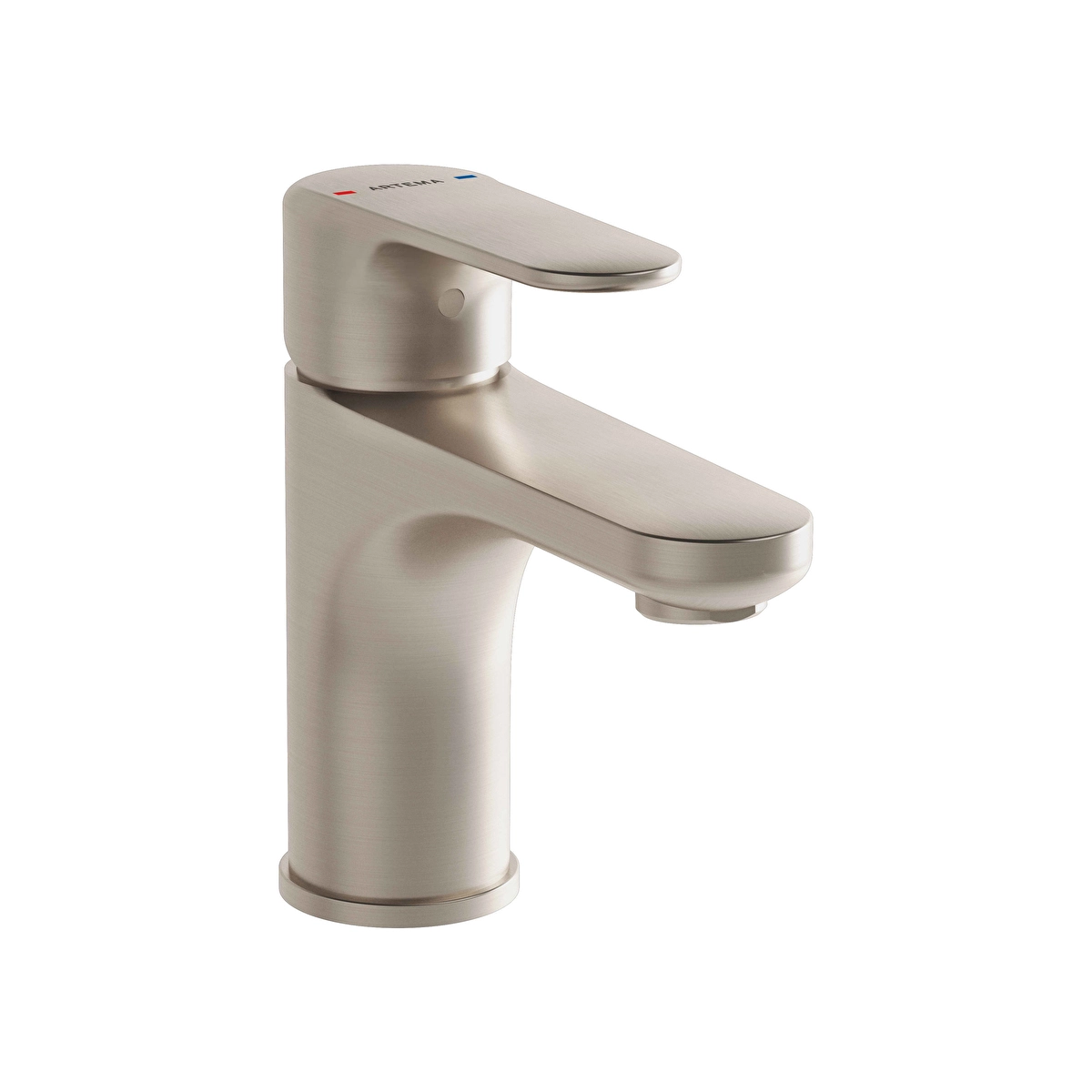 Root Round Lavabo Bataryası, Fırçalı Nikel