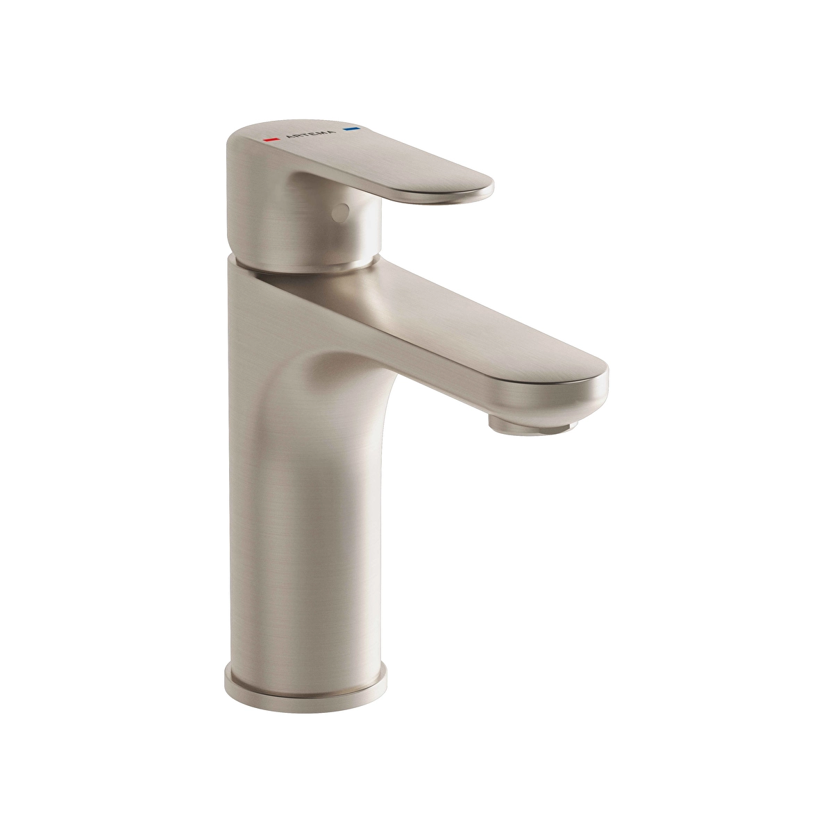 Root Round Lavabo Bataryası, Fırçalı Nikel