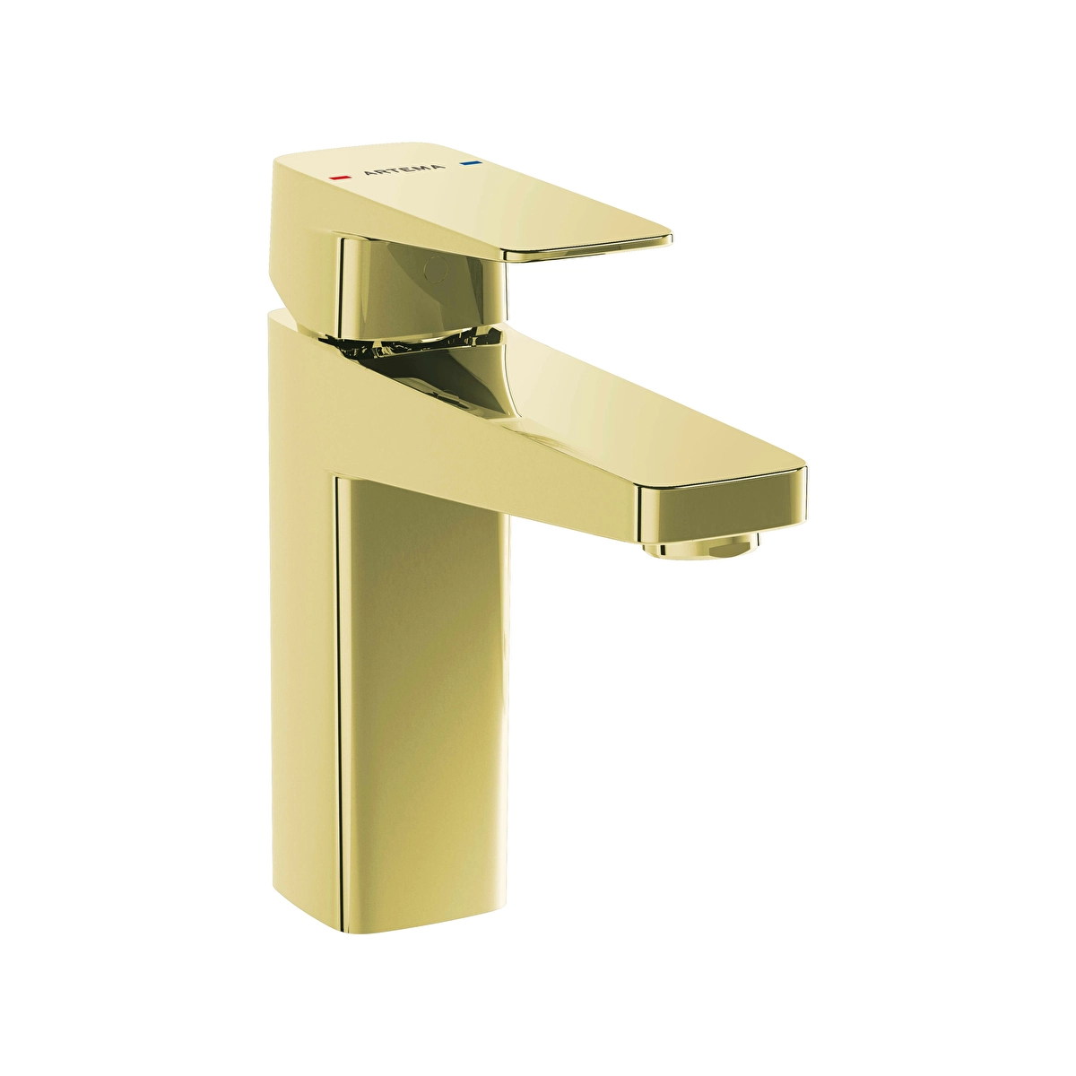 Root Square Lavabo Bataryası, Soft Altın
