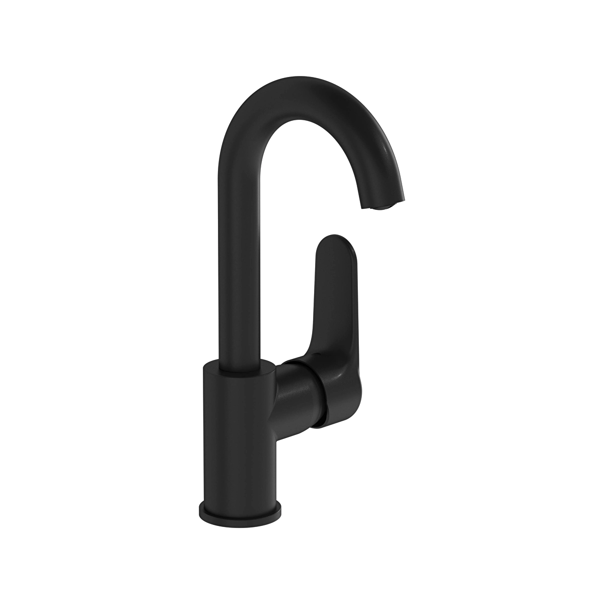 Root Round Lavabo Bataryası, Mat Siyah