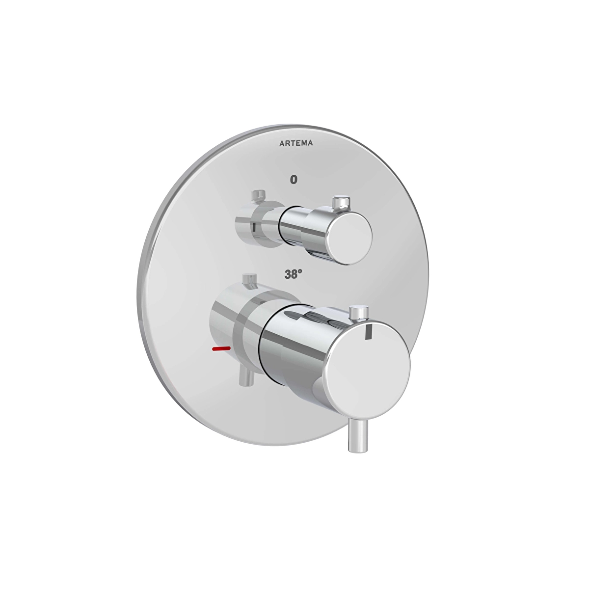 Aquaheat Duş Bataryası, Krom