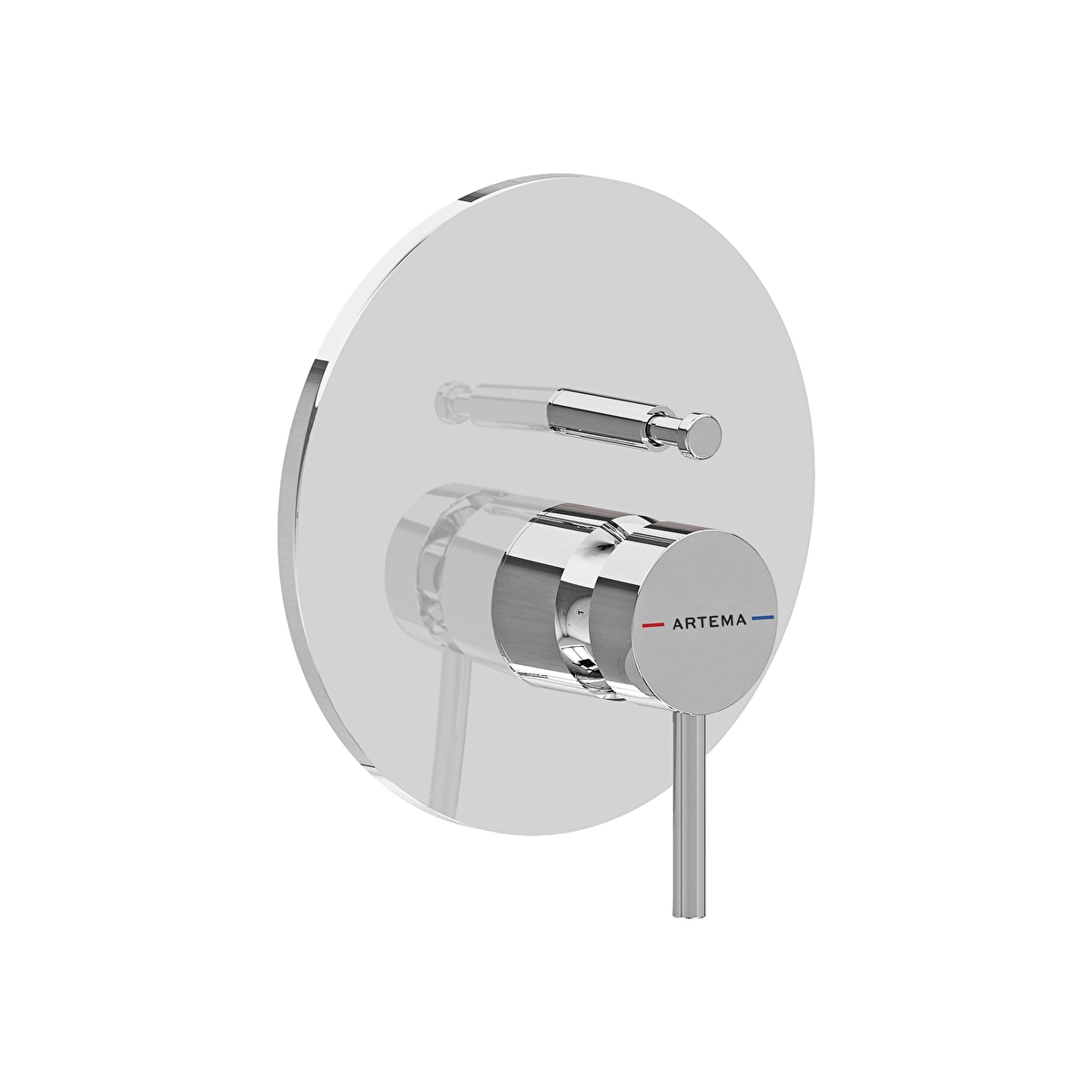 Minimax Round Ankastre Mekanik Duş Bataryası, Krom