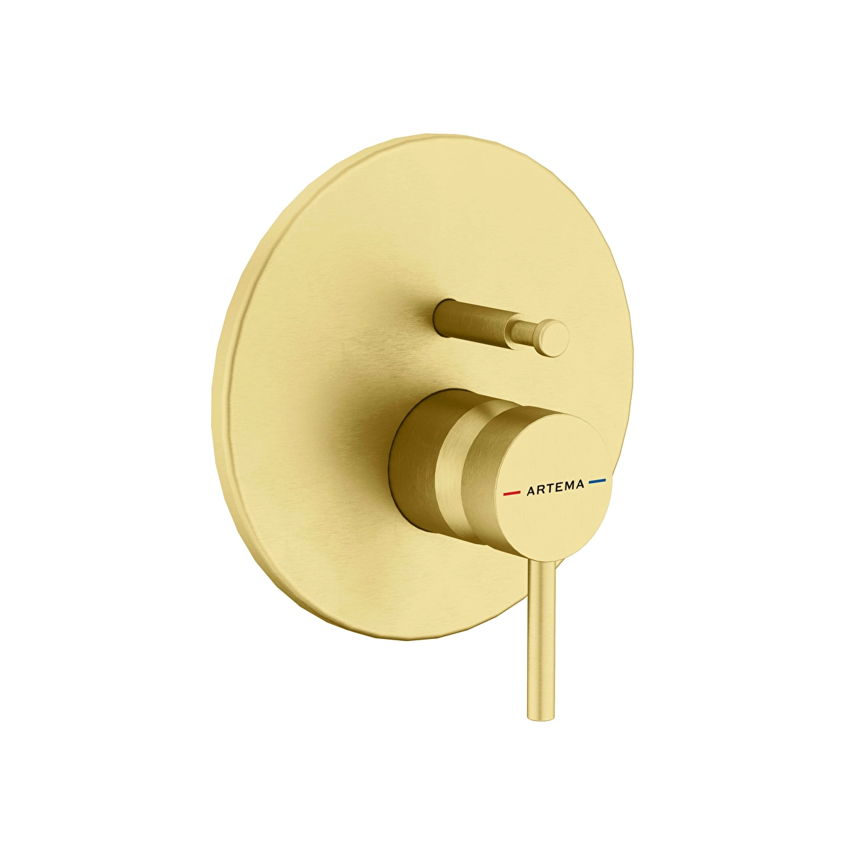 Minimax Round Ankastre Banyo Bataryası, Fırçalı Altın