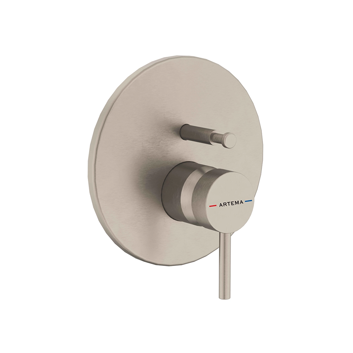 Minimax Round Ankastre Banyo Bataryası, Fırçalı Nikel