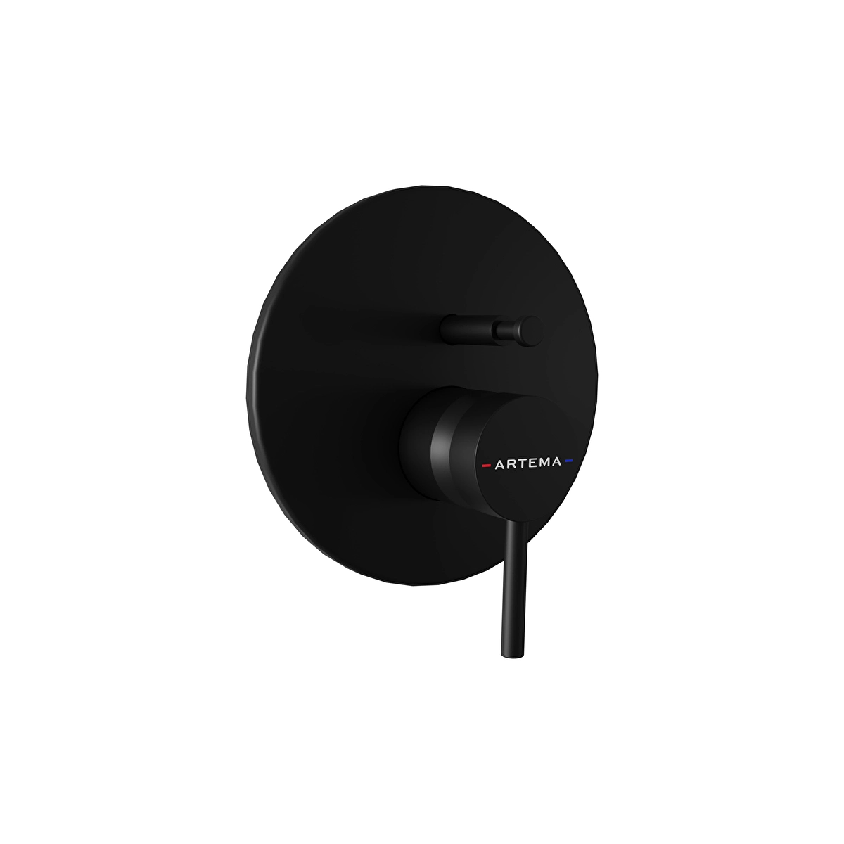 Minimax Round Ankastre Banyo Bataryası, Mat Siyah