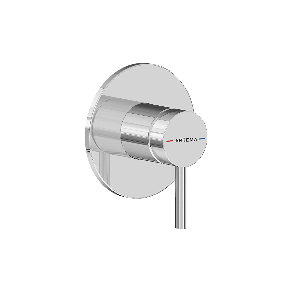 Minimax Round Ankastre Mekanik Duş Bataryası, Krom