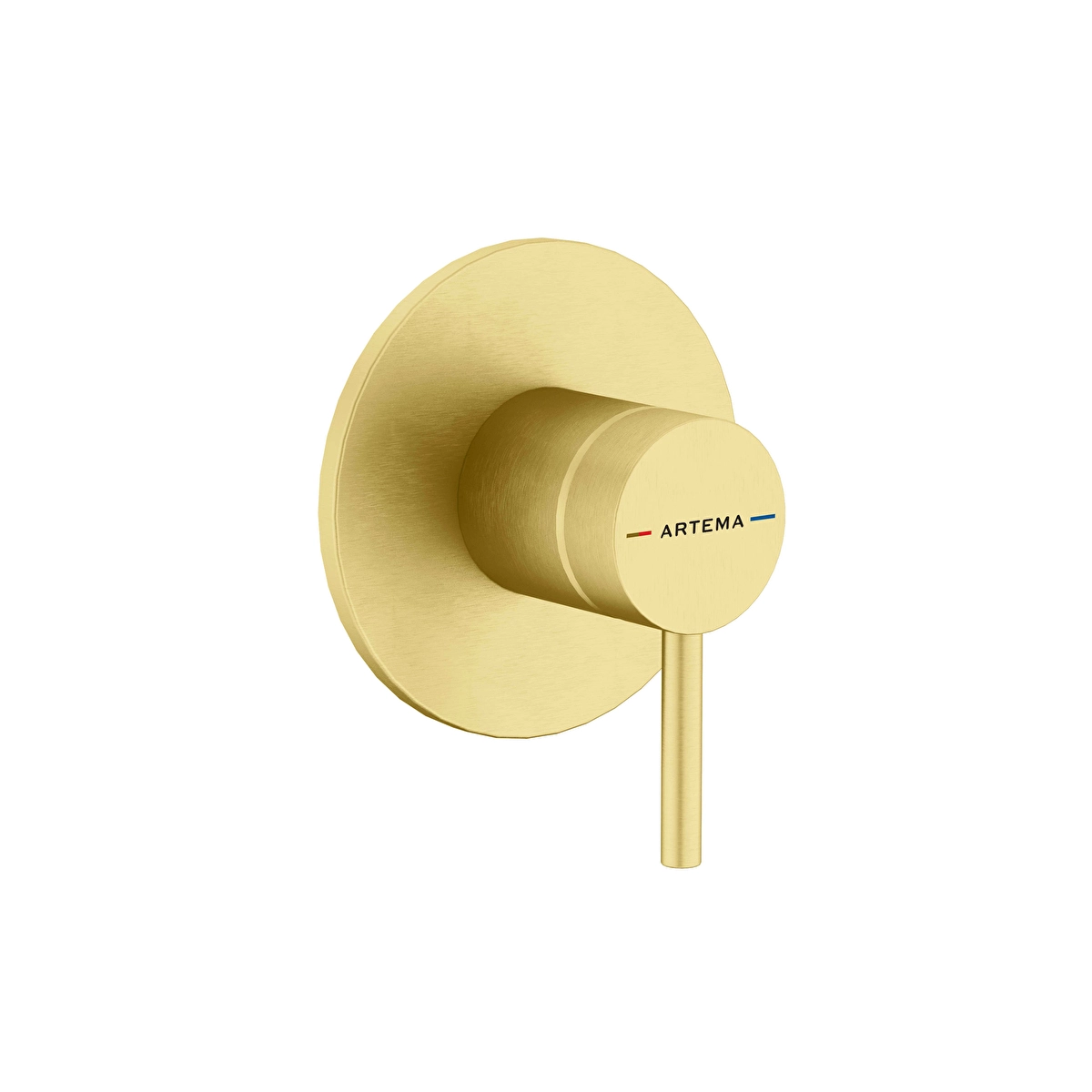 Minimax Round Ankastre Duş Bataryası, Fırçalı Altın