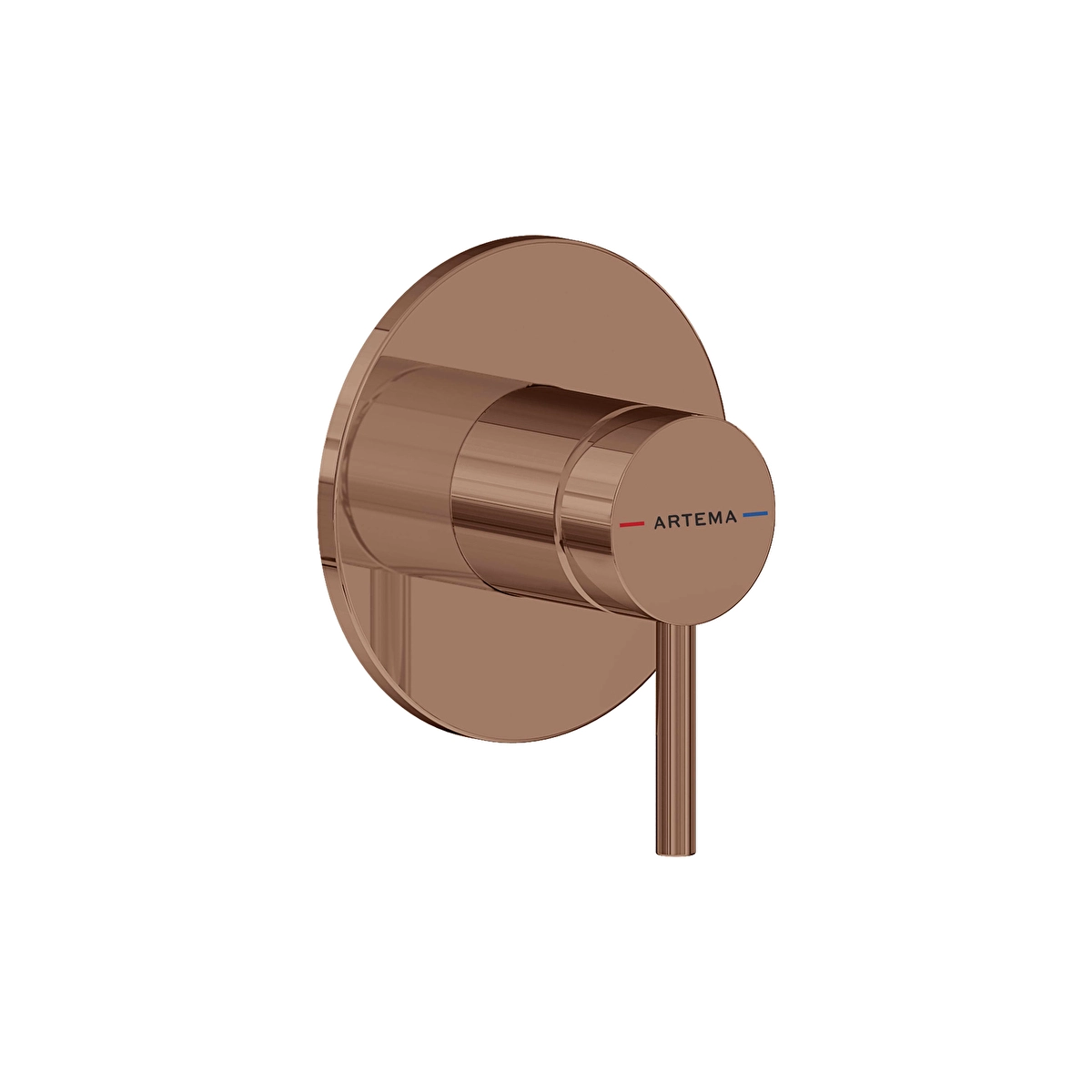 Minimax Round Ankastre Duş Bataryası, Soft Bakır