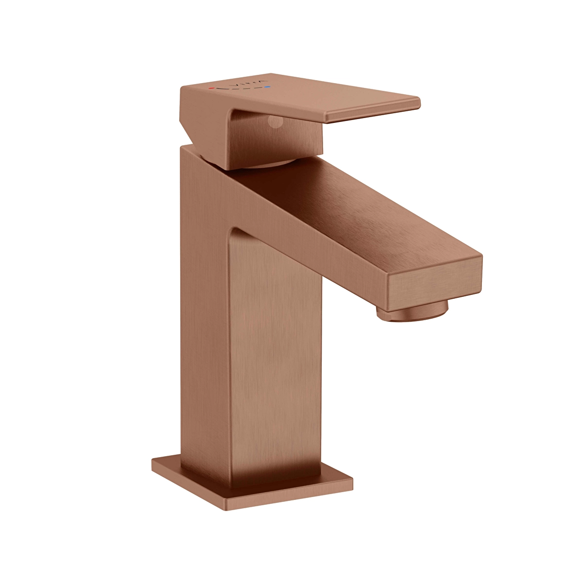 Minimax Square Lavabo Bataryası, Fırçalı Soft Bakır