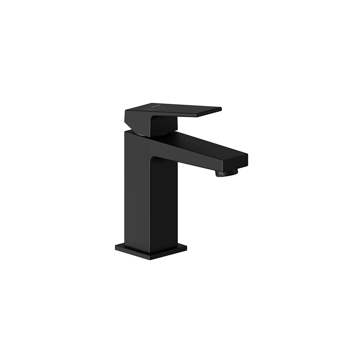 Minimax Square Lavabo Bataryası, Mat Siyah