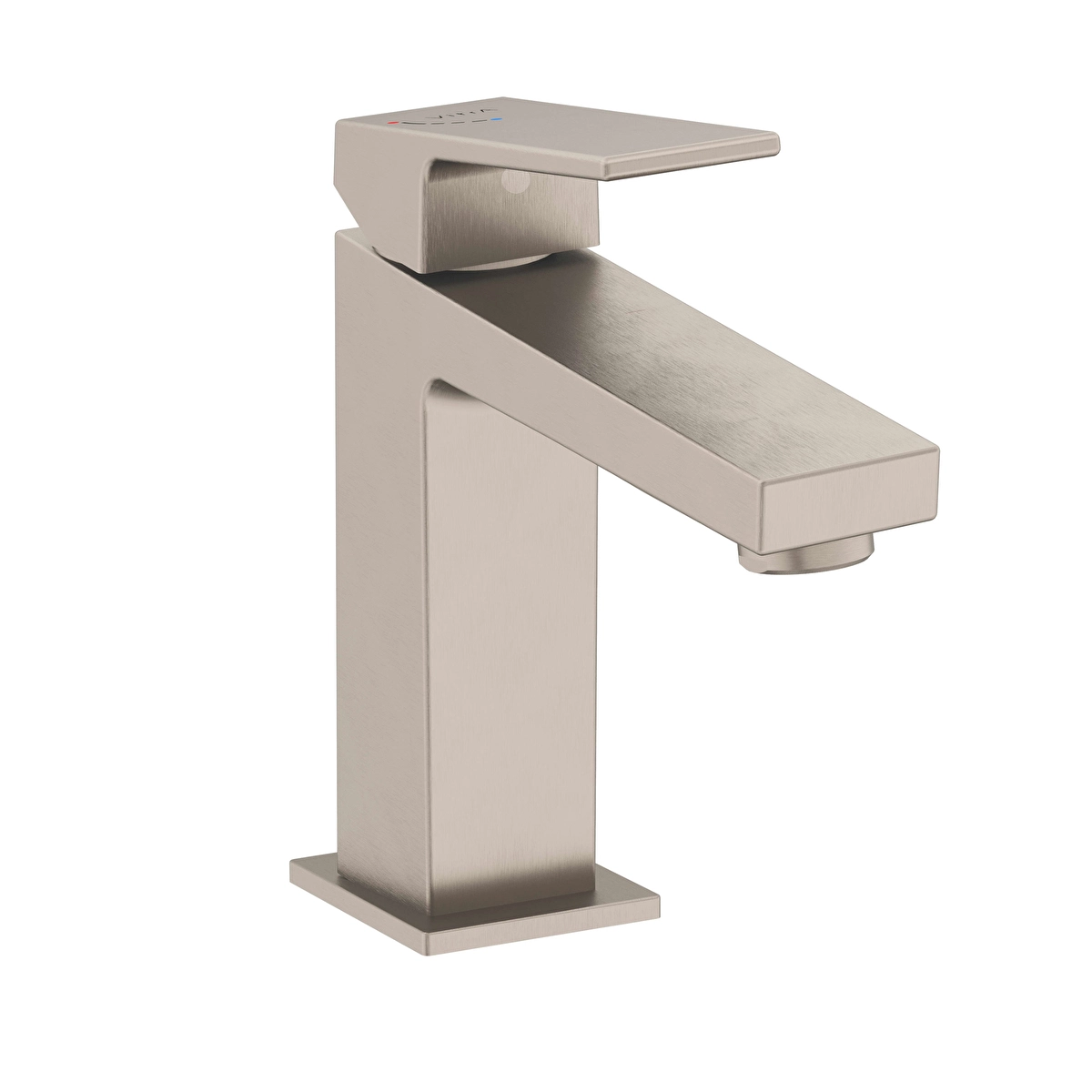Minimax Square Lavabo Bataryası, Fırçalı Nikel