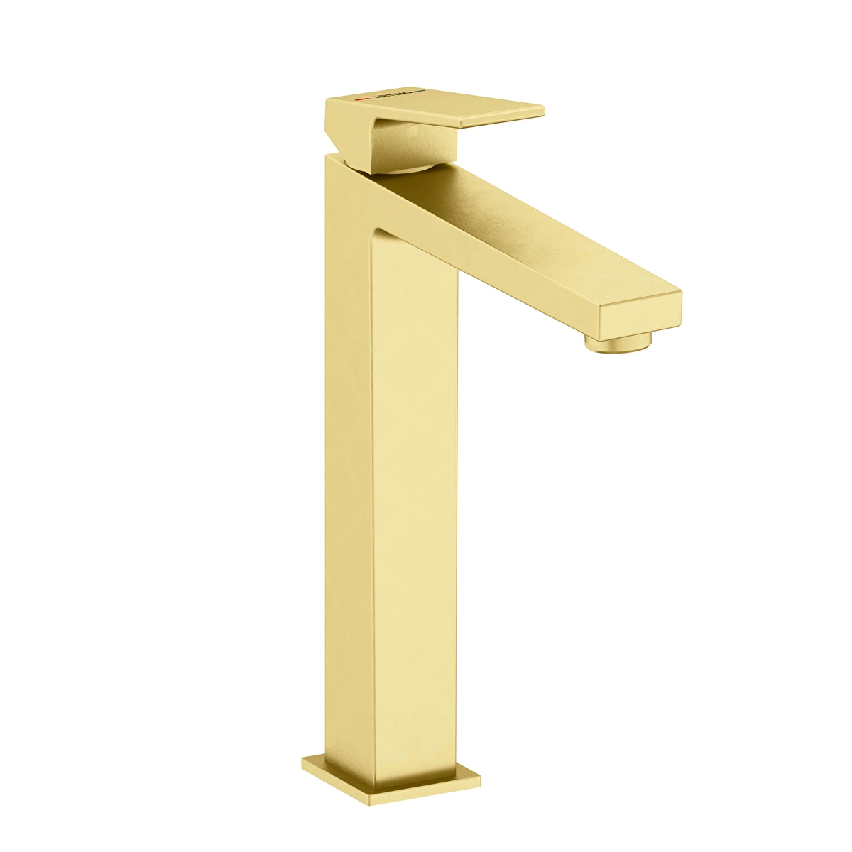 Minimax Square Çanak Lavabo Bataryası, Fırçalı Altın