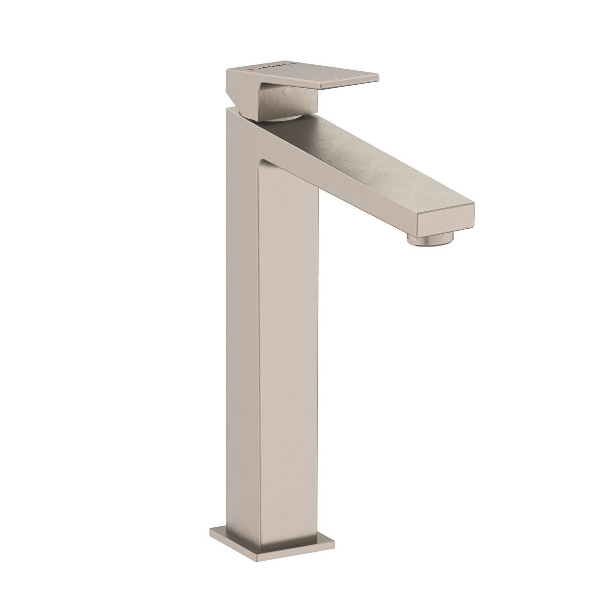 Minimax Square Çanak Lavabo Bataryası, Fırçalı Nikel