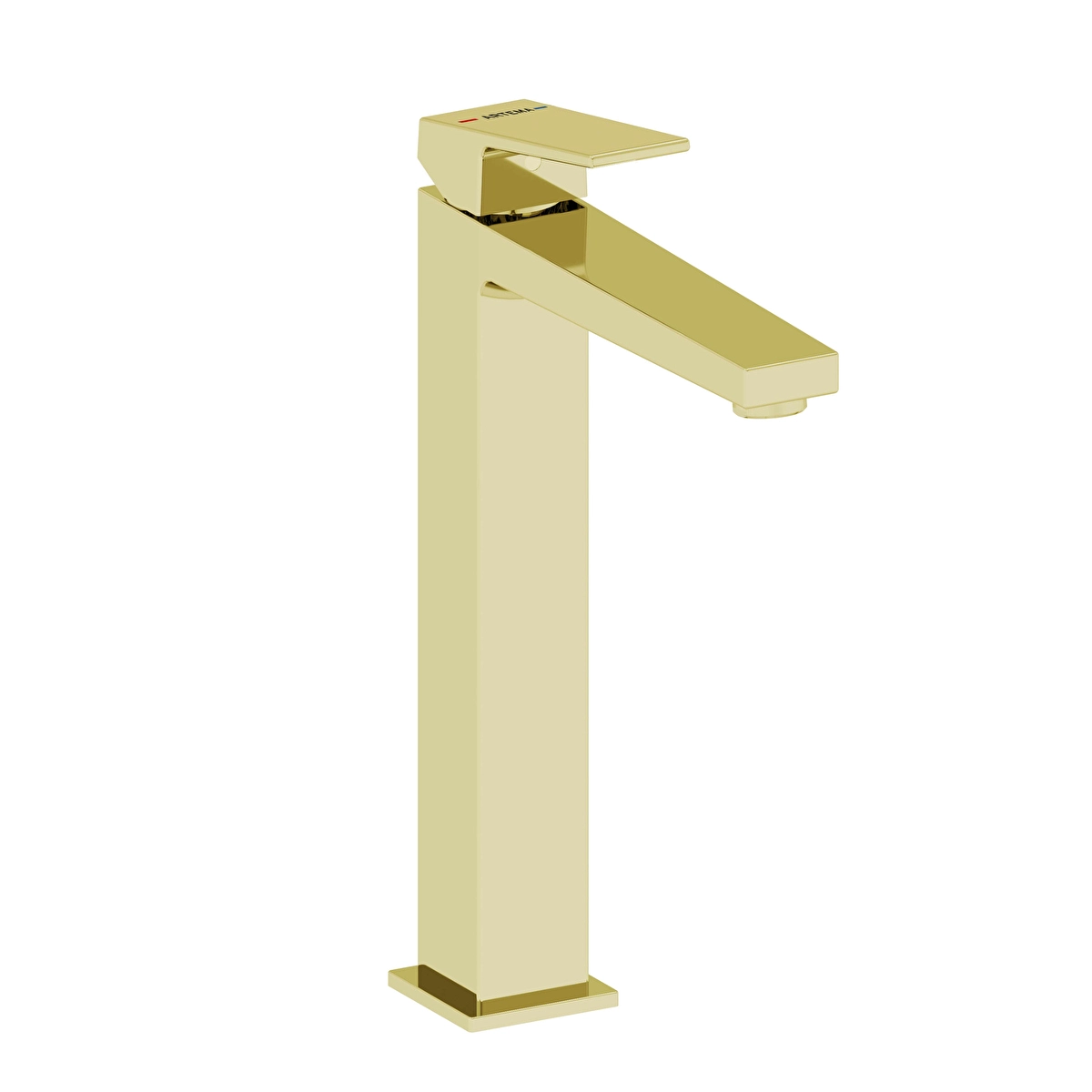 Minimax Square Çanak Lavabo Bataryası, Soft Altın