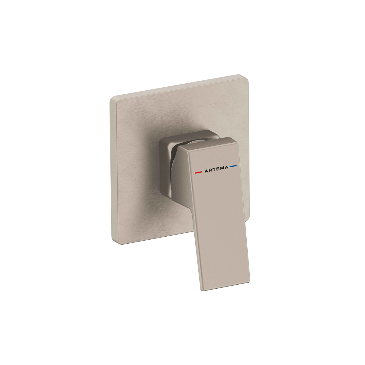 Minimax Square Ankastre Duş Bataryası, Fırçalı Nikel