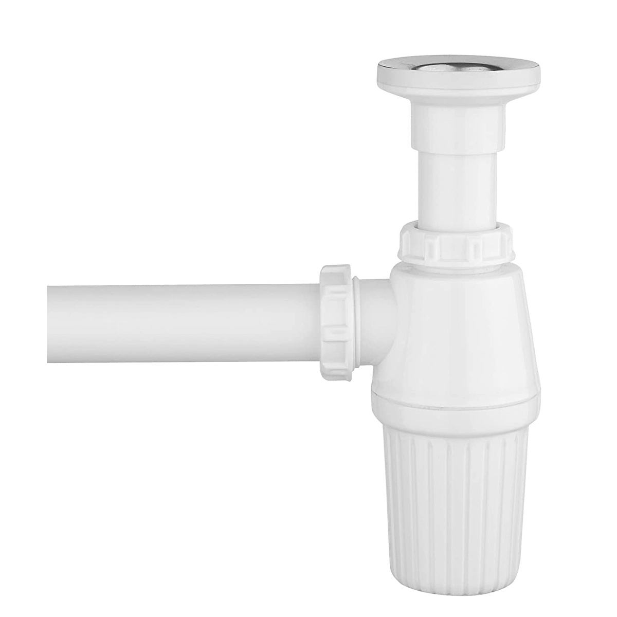 Lavabo Sifonu Seti, Krom