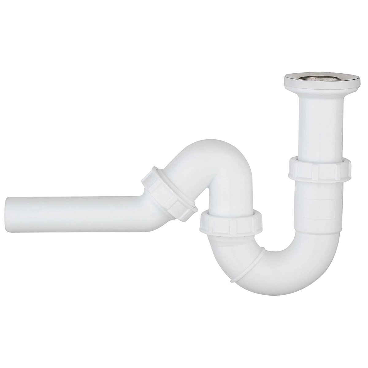Lavabo Sifonu Seti, Krom