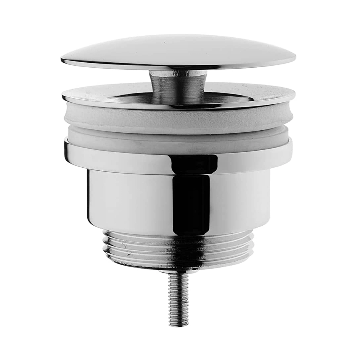 Lavabo Yuvarlak Süzgeci Universal, Krom