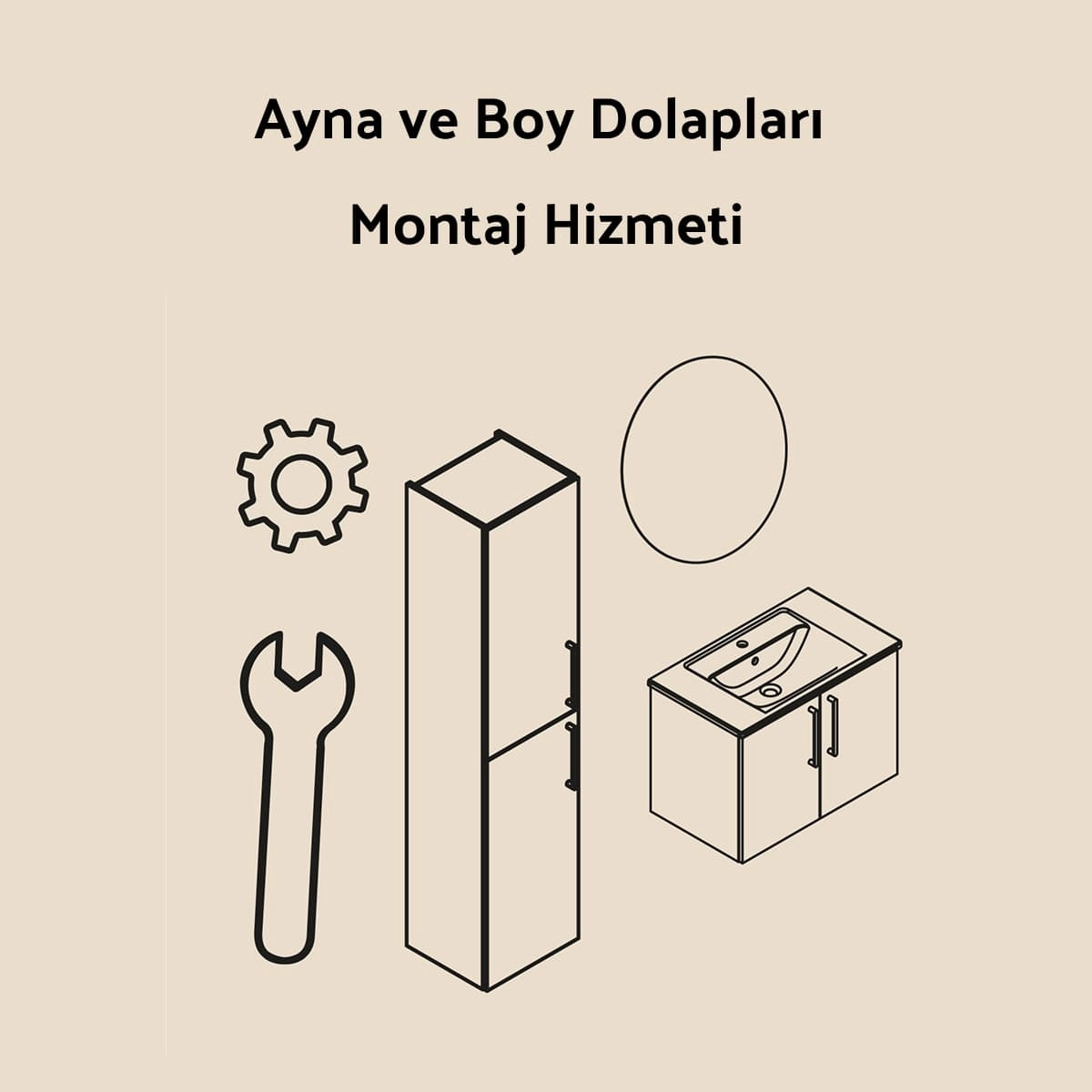 Diğer Banyo Mobilyaları Montaj Hizmeti